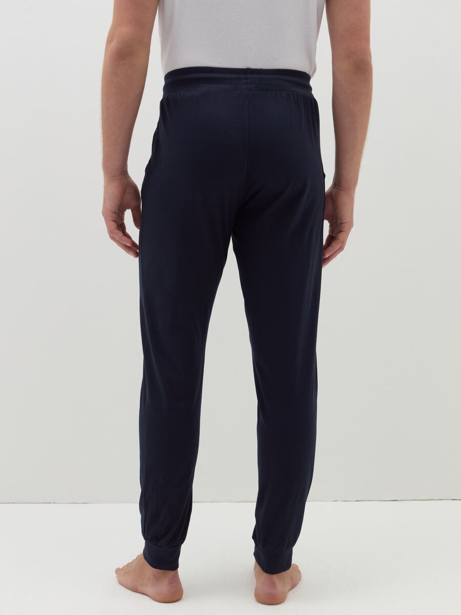 Pantalone pigiama con coulisse_2
