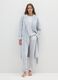 Multicolour dressing gown with belt and pockets_1