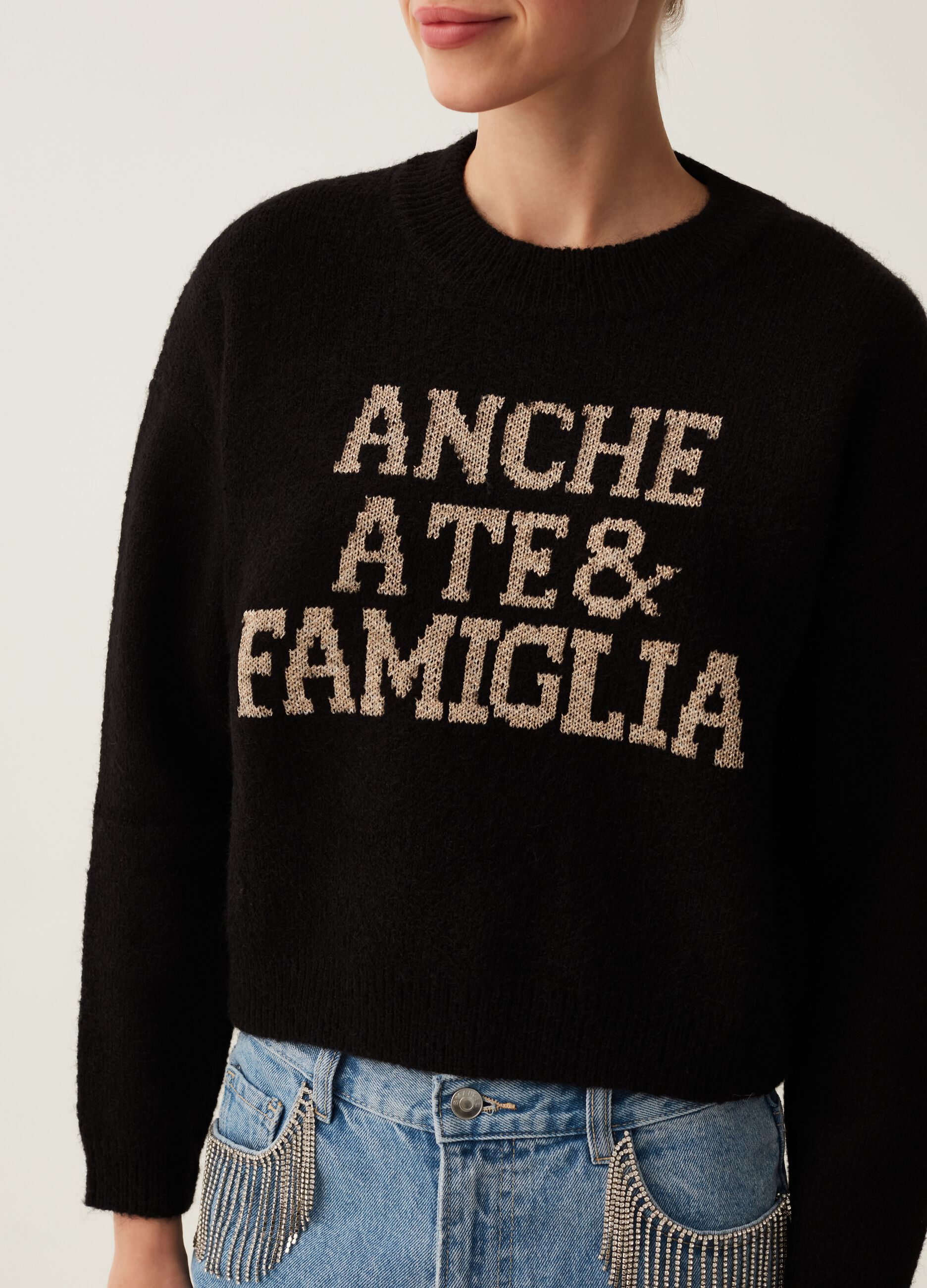 Maglie e Maglioni Donna Collo Alto Girocollo e Oversize OVS