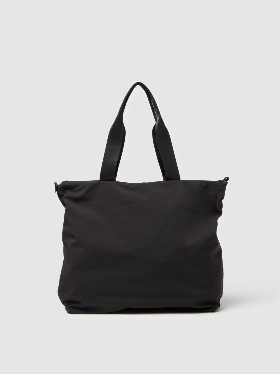 Borsa in misto nero con manici_1
