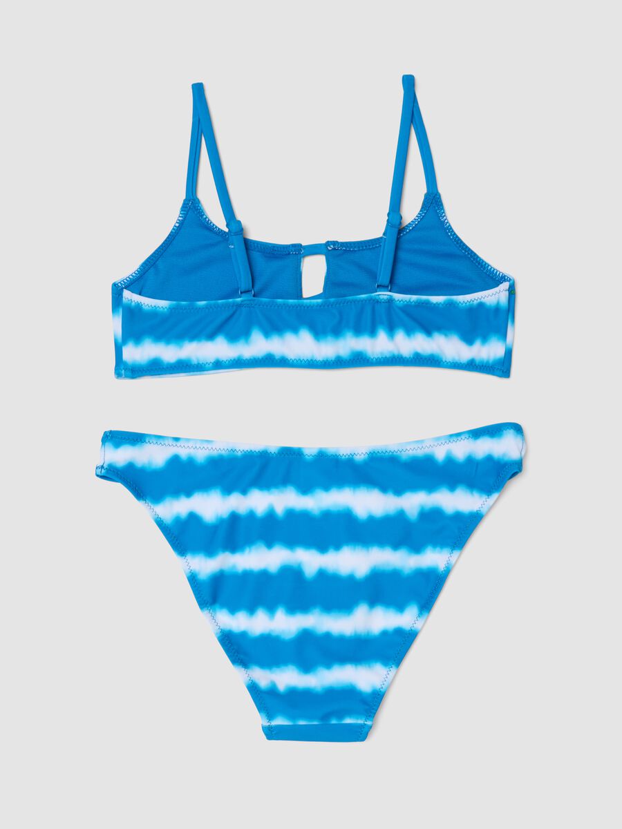 Light blue stretch fabric bikini_1
