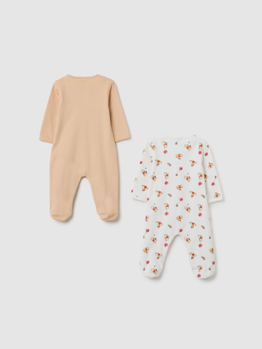 Multicolour pure cotton baby bodysuit twin pack_1