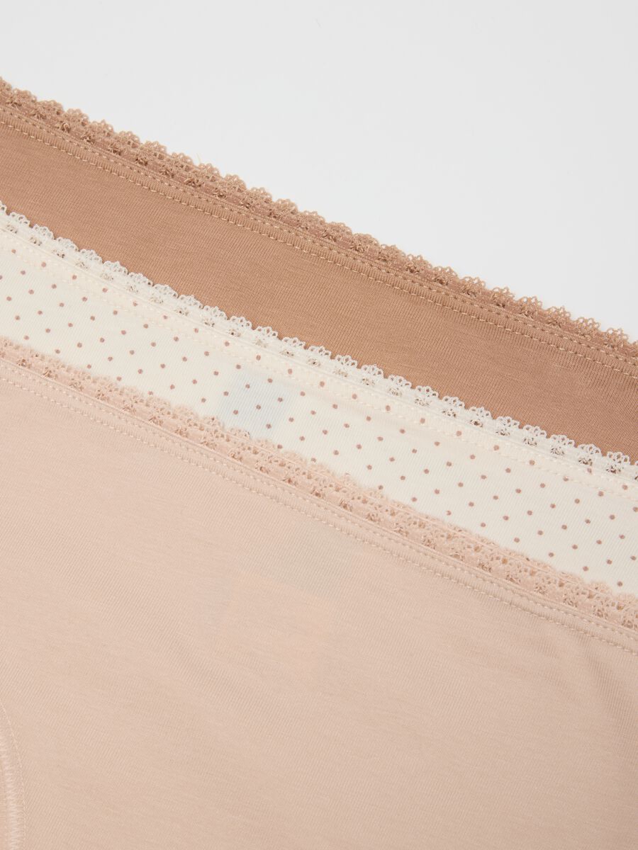 Tripack slip in cotone elasticizzato multicolor regular fit_5