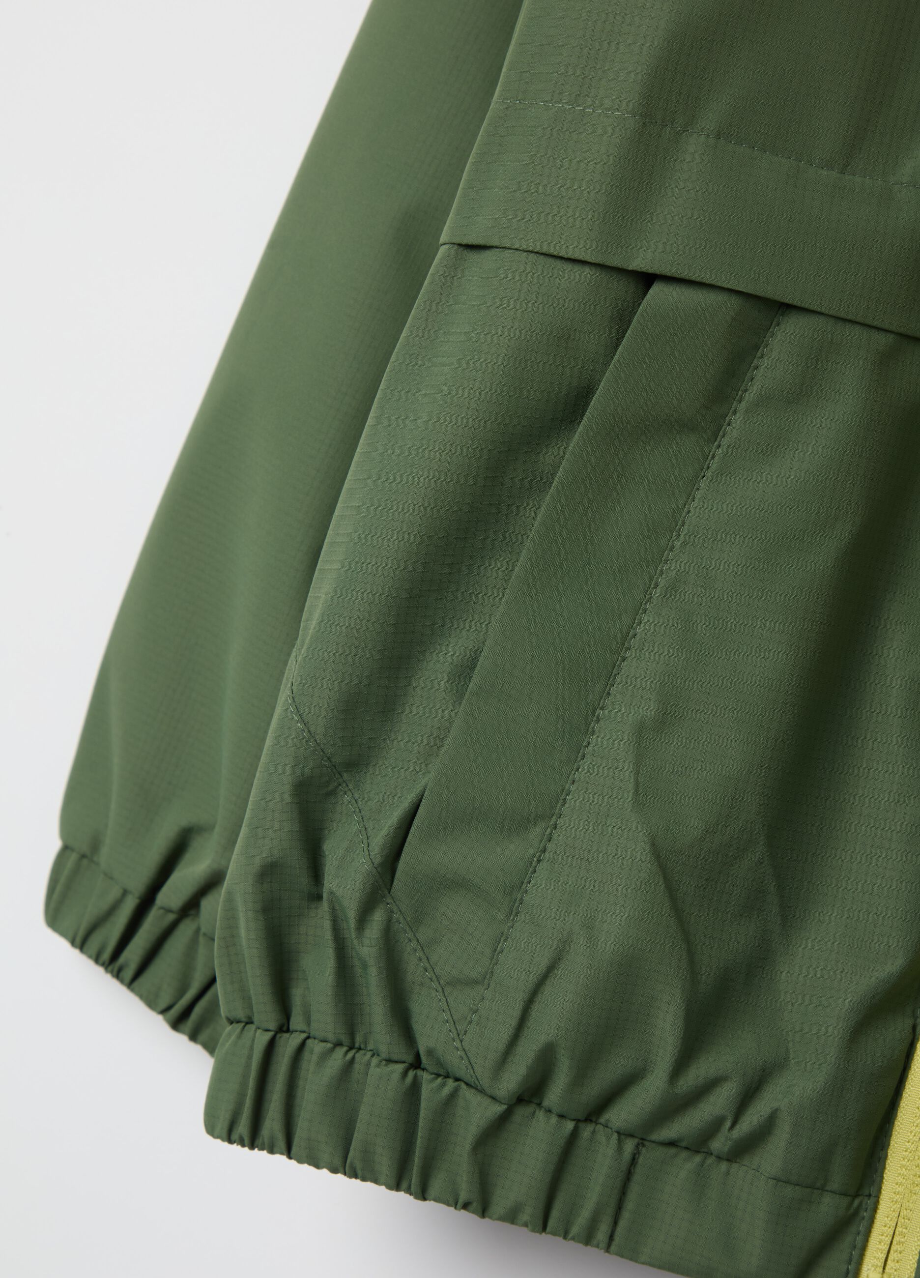 Waterproof jacket with hood