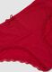 Red stretch modal hipster briefs with lace_2