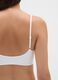 White Stretch Fabric Bra_2