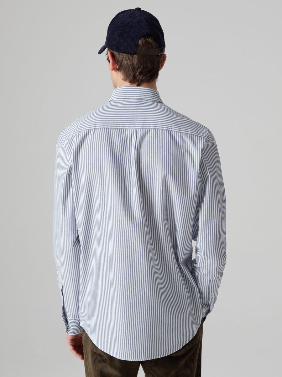 Camicia in cotone oxford a righe_2