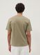 The Iconic Tee Green T-shirt in Pure Cotton Relaxed Fit_3
