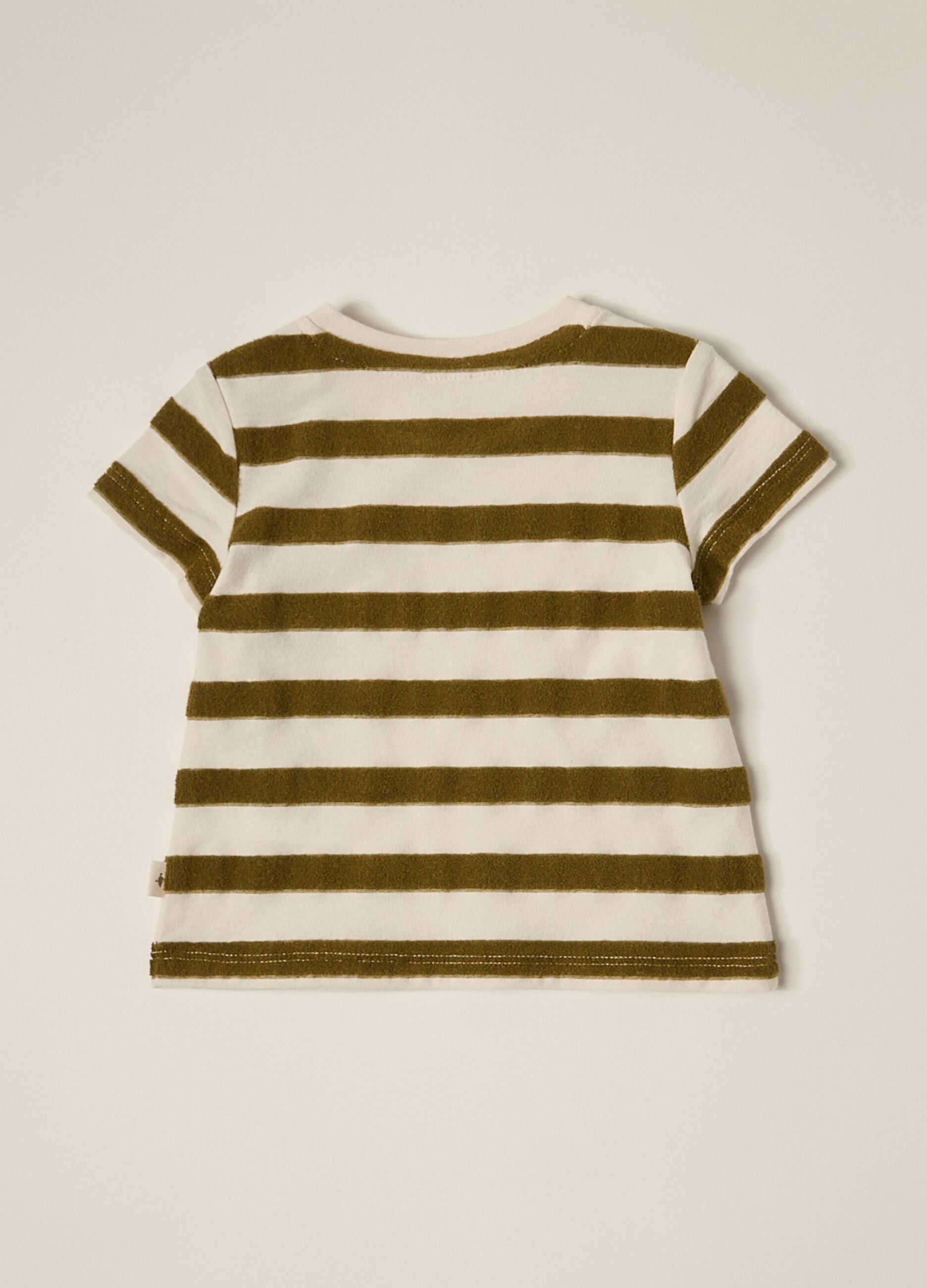 T-shirt in jersey di misto cotone IANA neonato