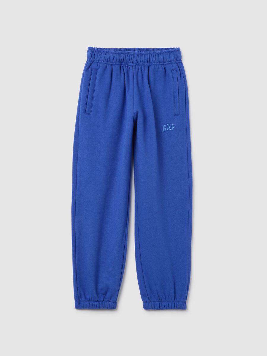 Blue jogger trousers for girls GAP Kids_0