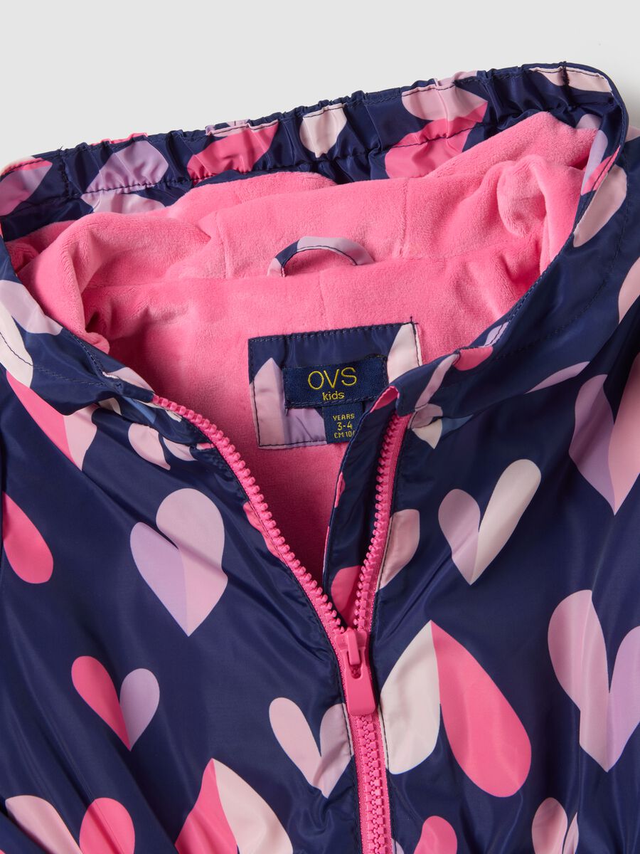 Multicolour regular fit girl's jacket_2