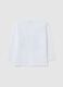 Children's pure cotton white regular fit shirt_1