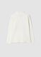 White stretch cotton crew-neck T-shirt_1