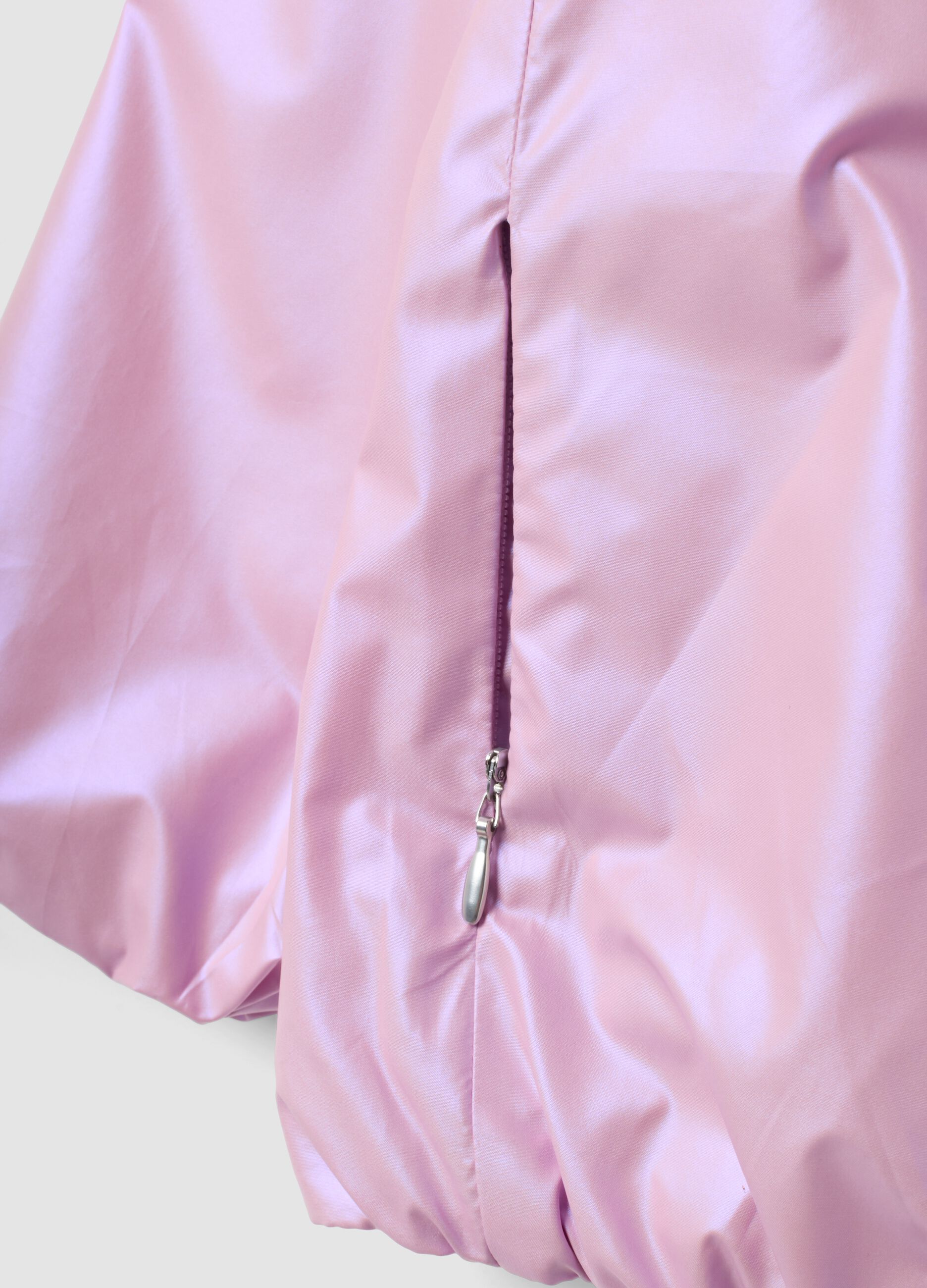 Lightweight pink zip-up hoodie jacket for girls, regular fit