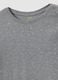 Grey long-sleeve regular fit pure cotton top with rhinestones_5
