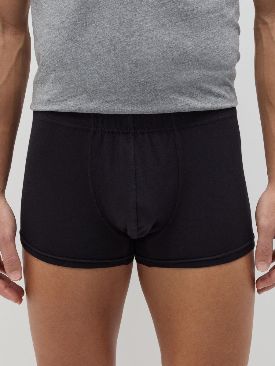 Five-pack boxers in organic cotton_1