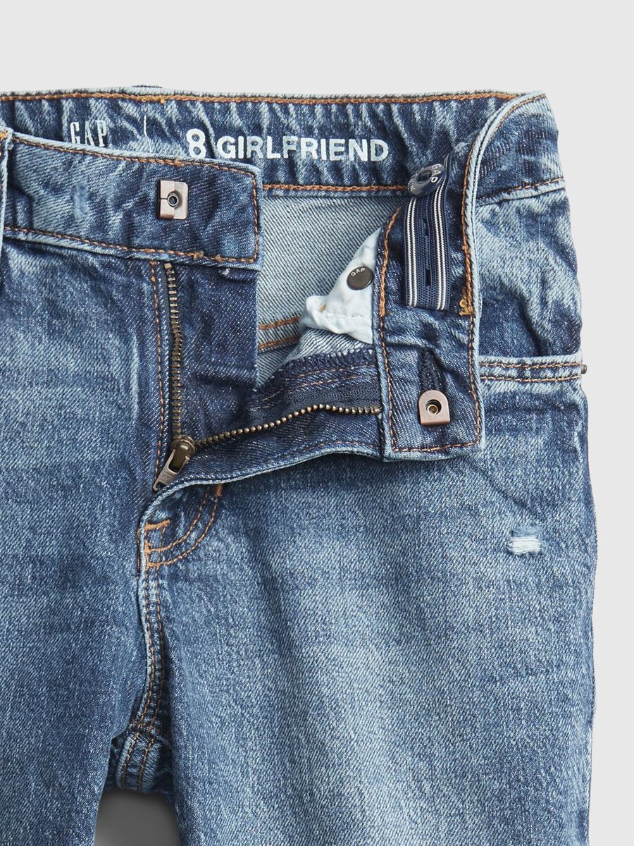 Girlfriend jeans with abrasions_1