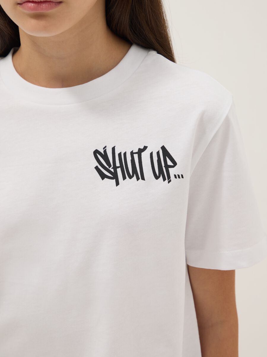 White short-sleeve pure cotton T-shirt_2