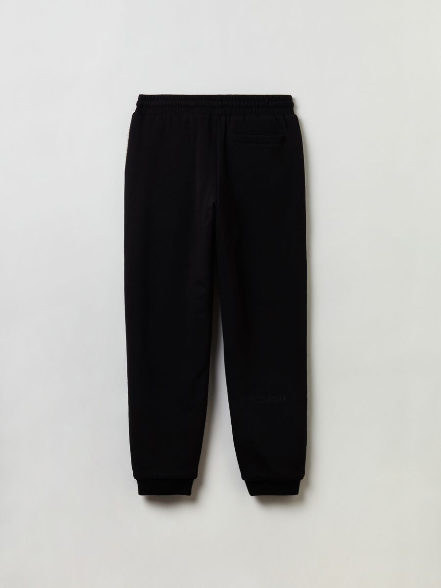 Teddy Reversible Sweatpants Black_9