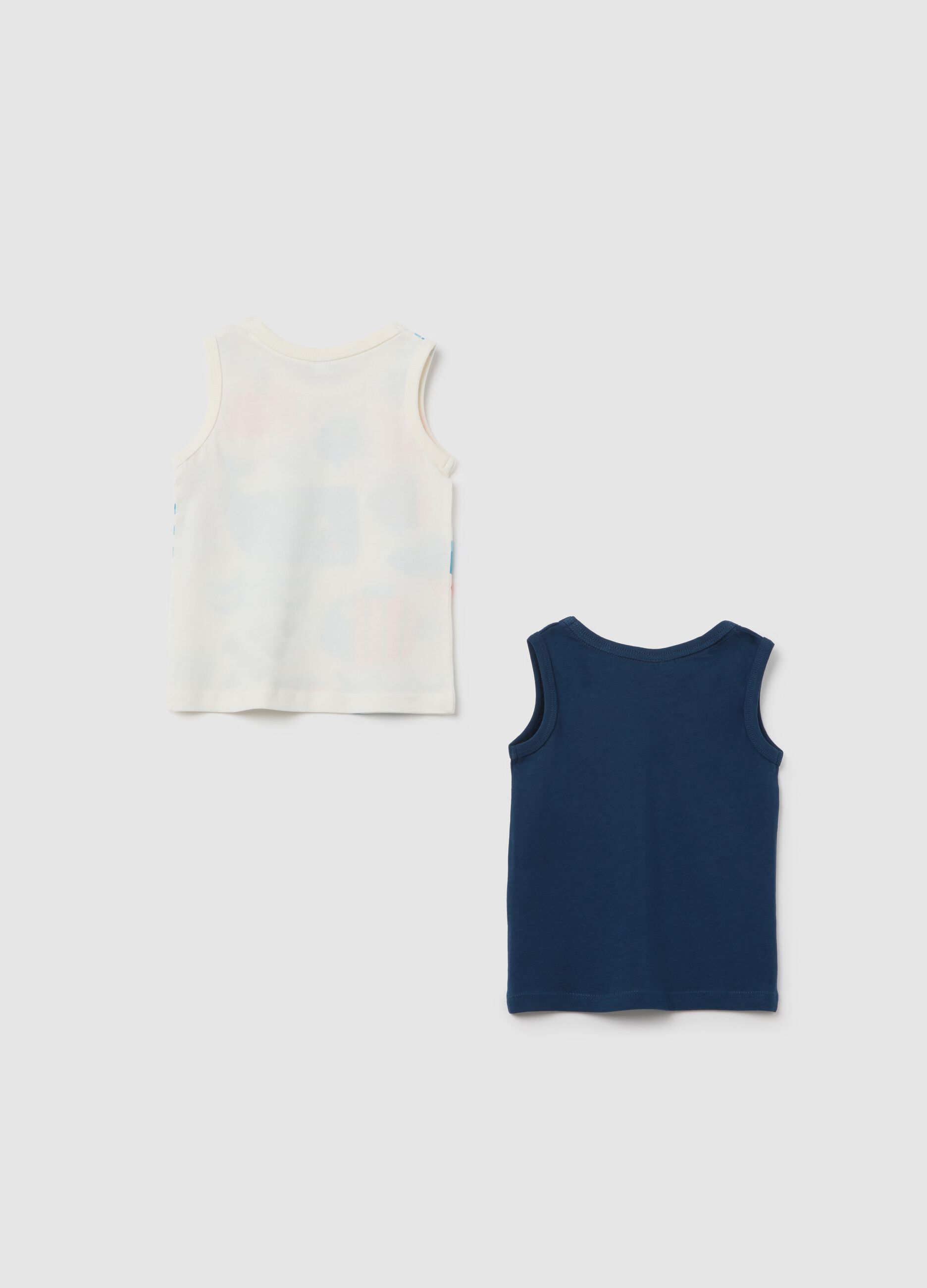 Children's pure cotton multicolour vest regular fit