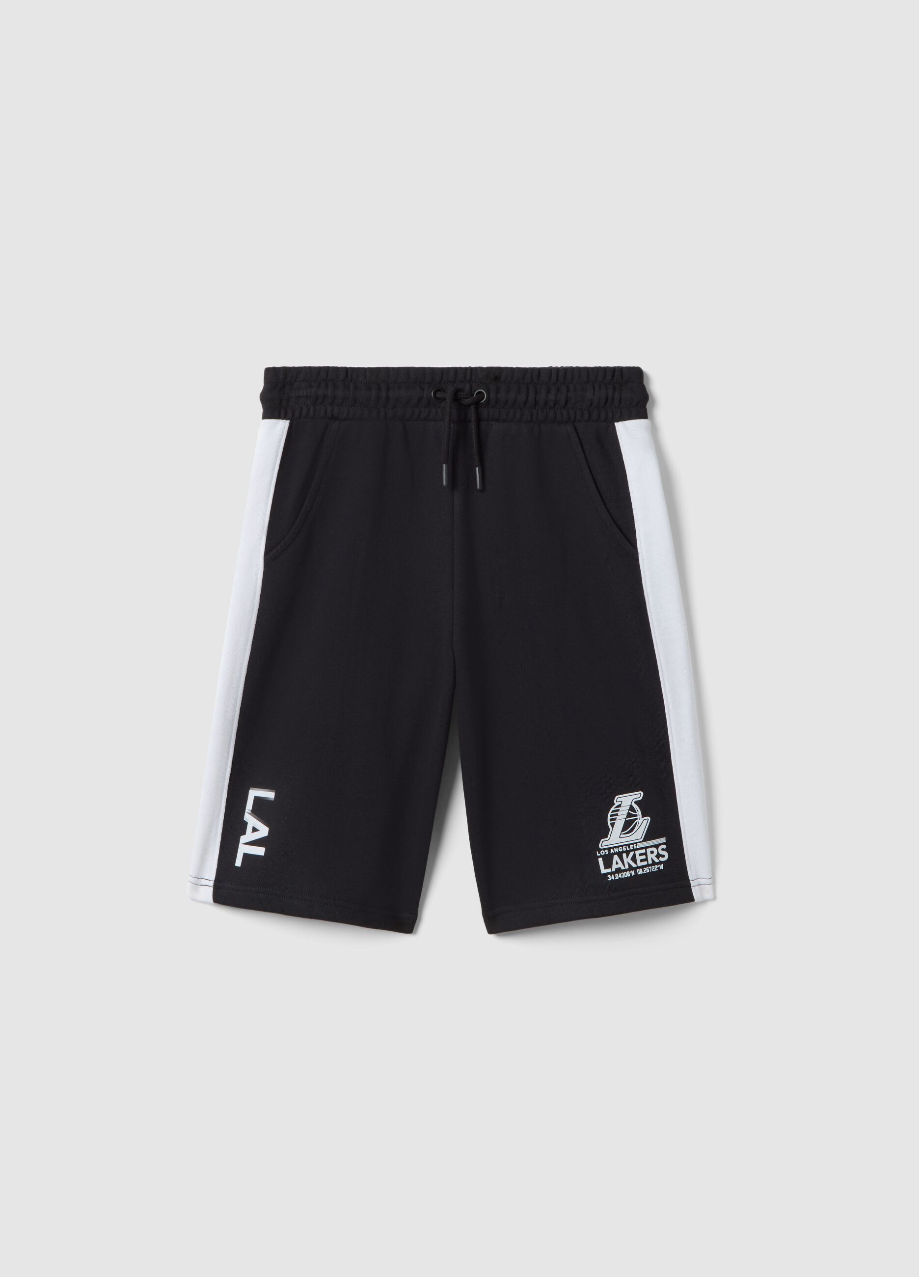 Black pure cotton shorts