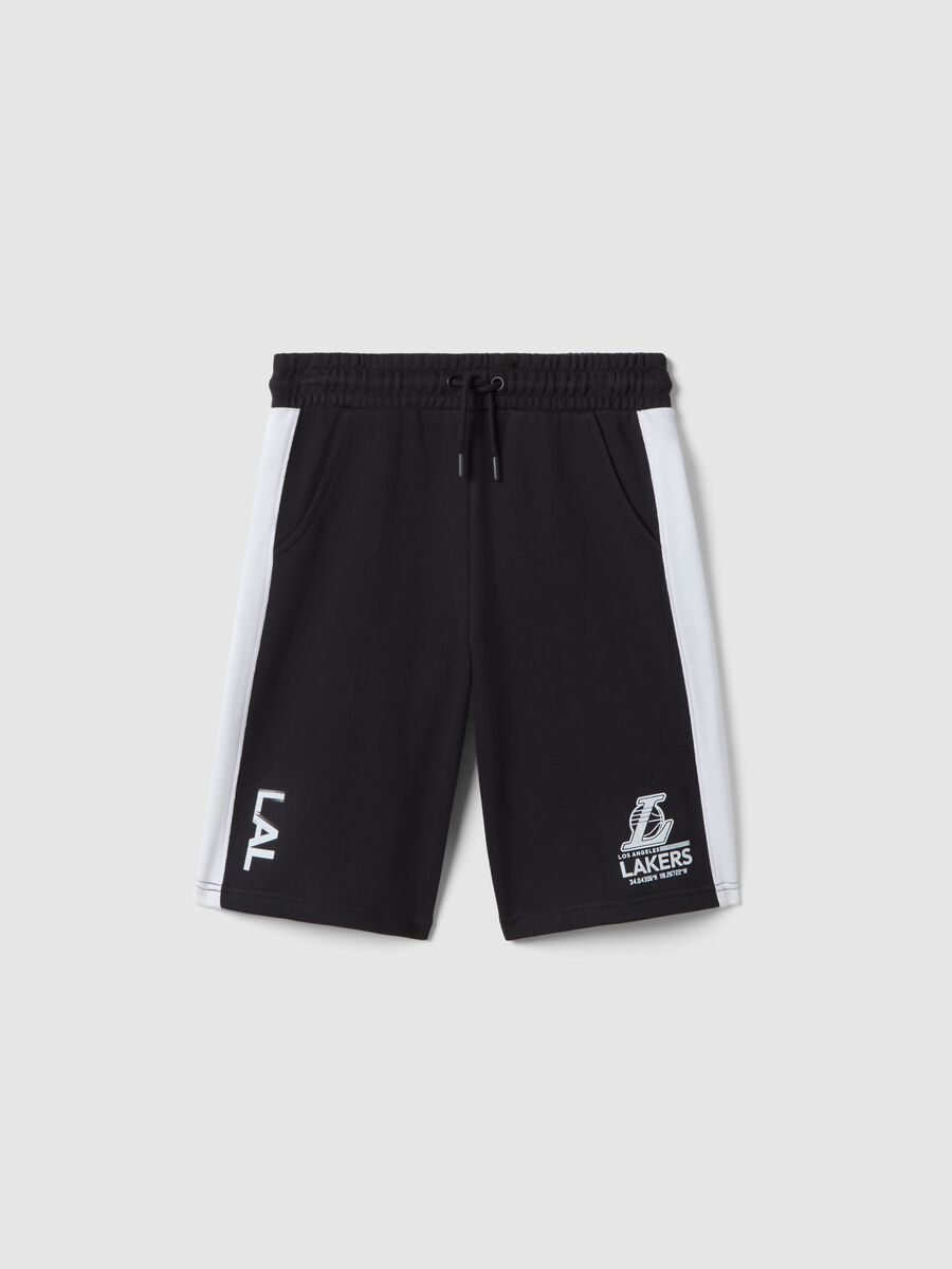 Black pure cotton shorts_3