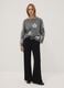 Grey wool-blend jumper with floral pattern, regular fit_1