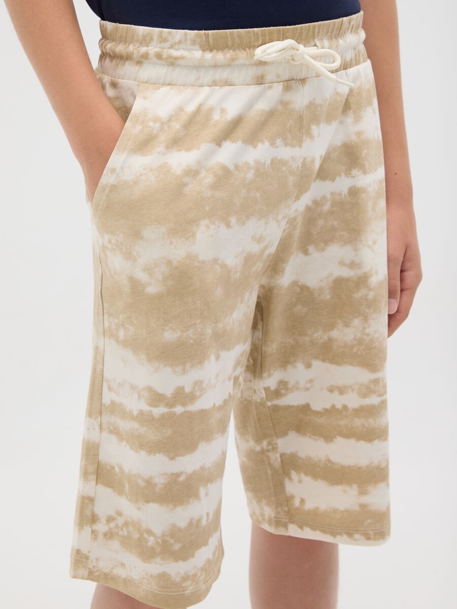 Pantaloncini da ragazzo in puro cotone multicolor regular fit_2