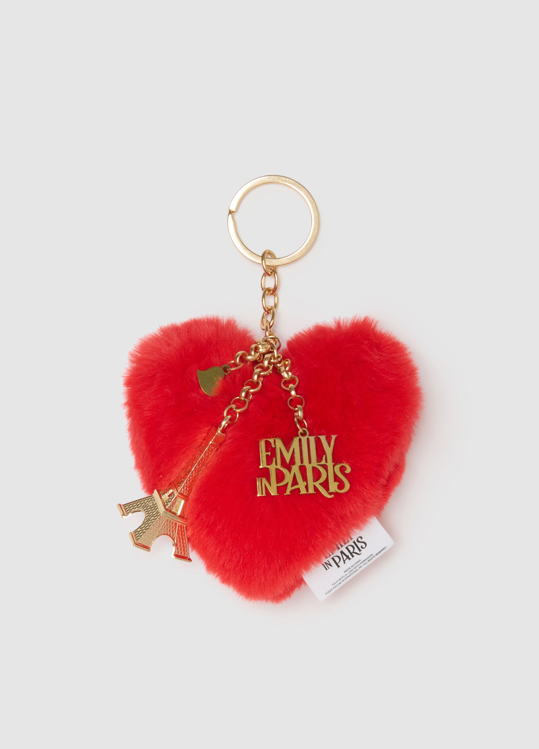 Heart-shaped Keychain from Emily in Paris