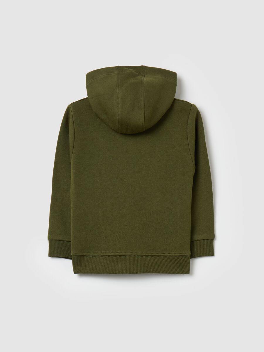 Full-zip plush hoodie_1