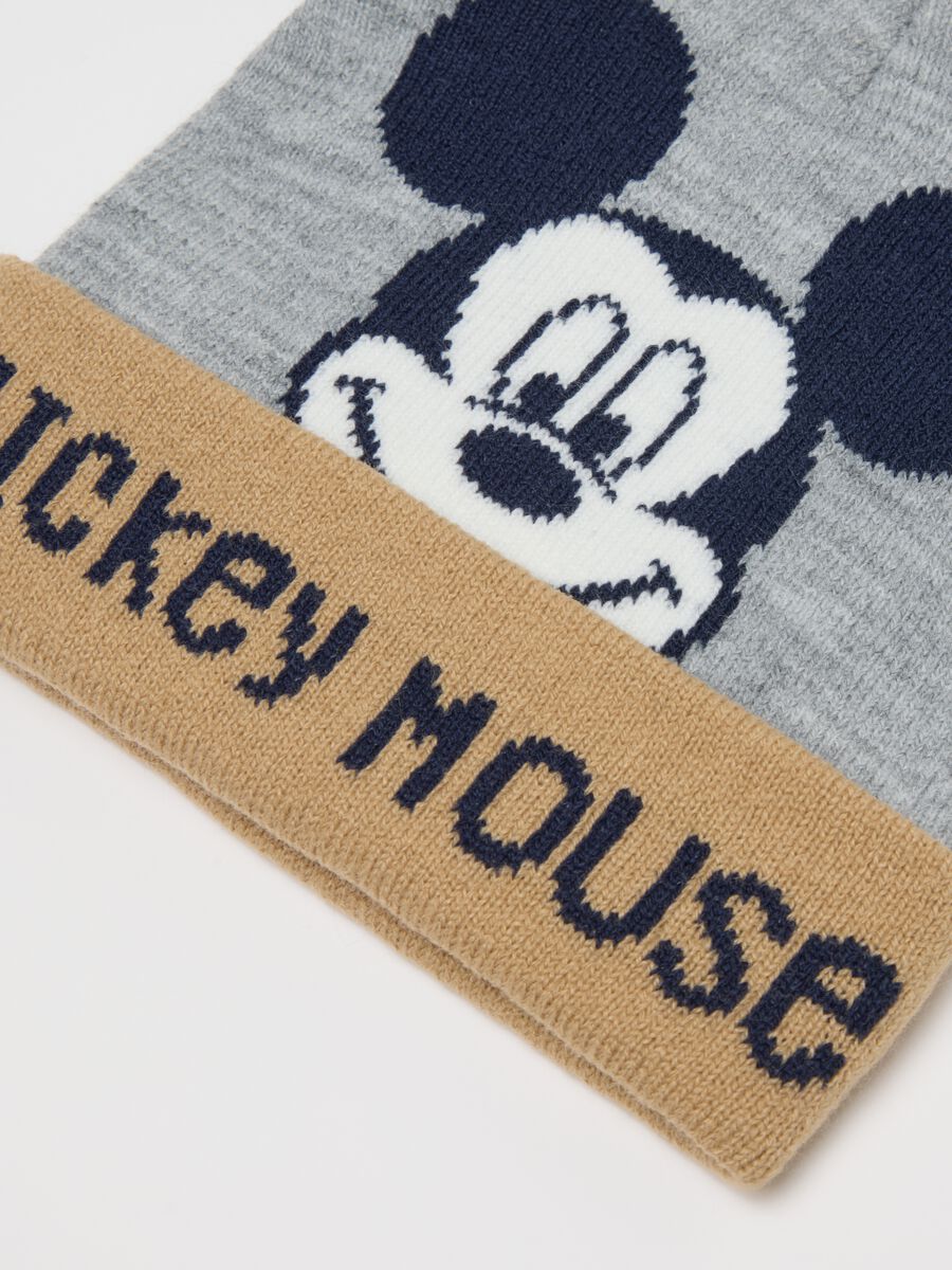 Grey cap with Mickey for children_2