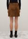 Genuine Suede Mini Skirt_3