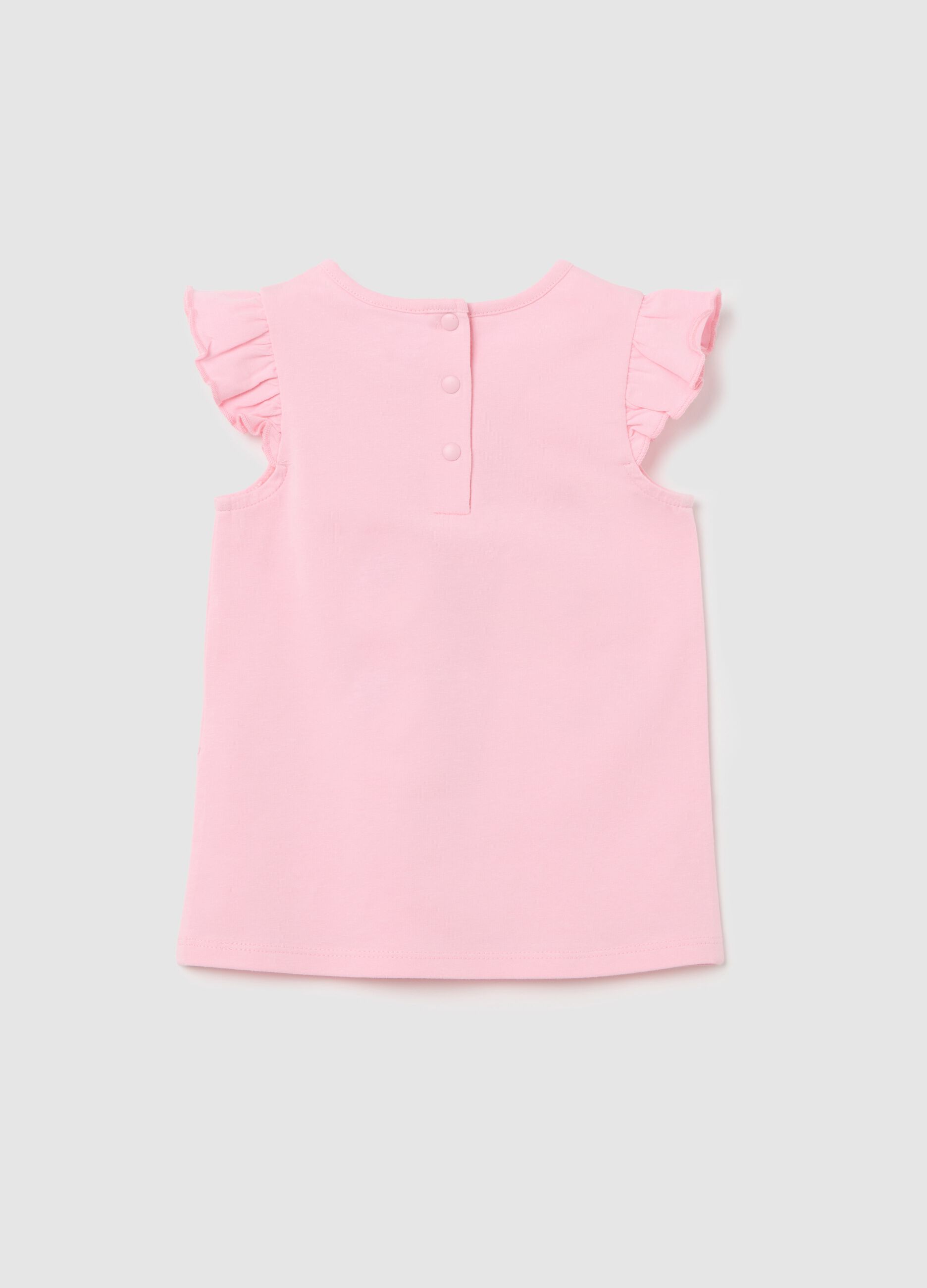 Pink Tank Top with Disney Print