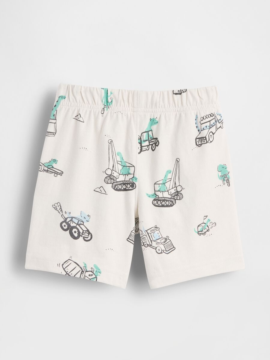 Pure cotton printed shorts_1