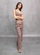 100% Linen Wide-Leg Trousers in Mocha_3