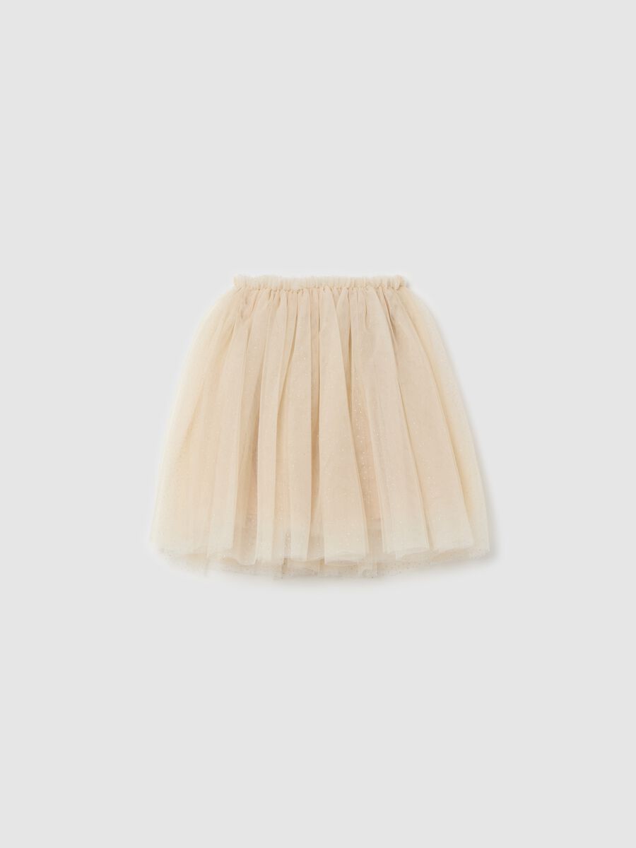 Tulle skirt with glitter_1