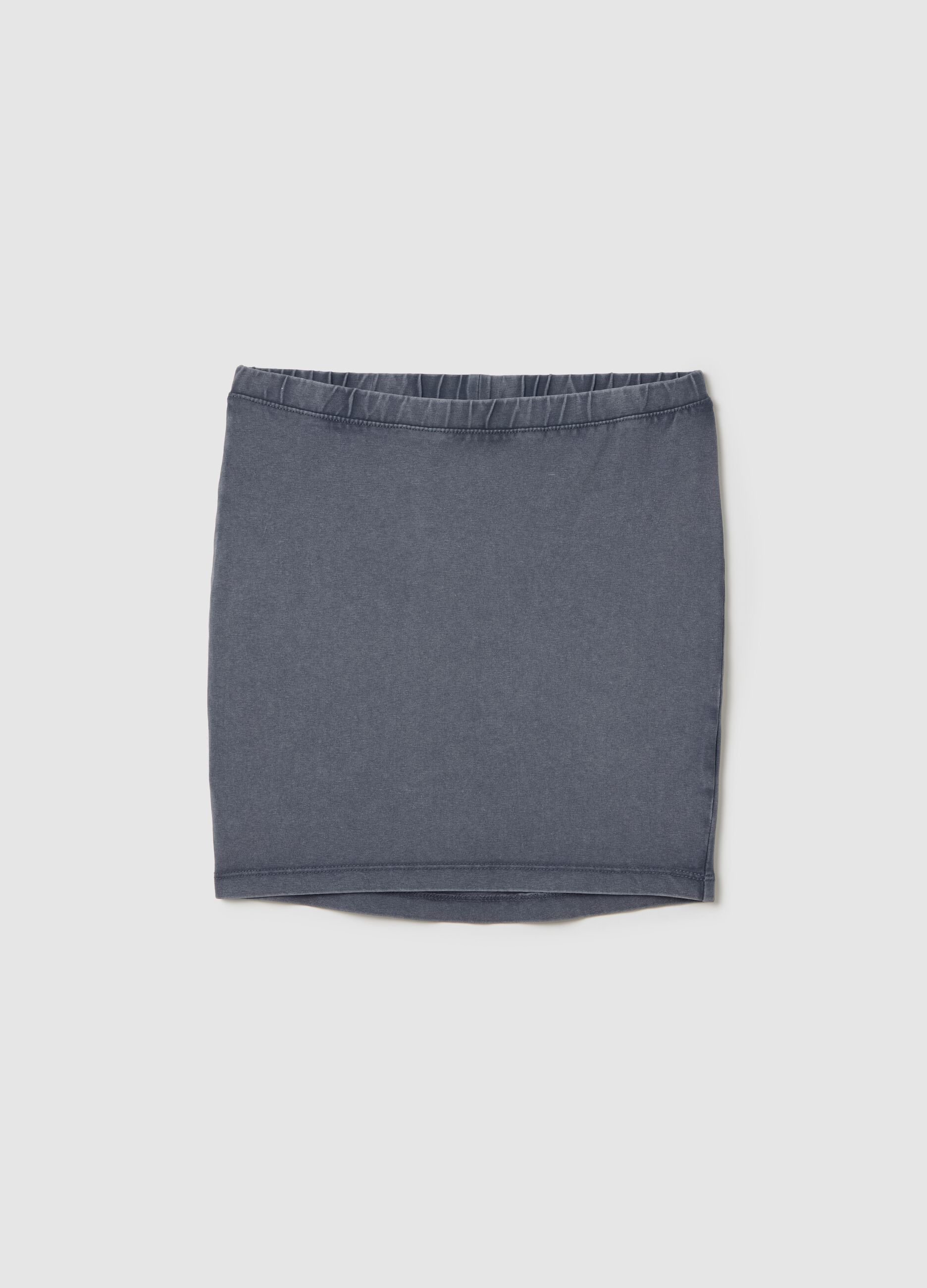Vintage Grey Mini Skirt