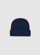 Heavy Knit Blue Beanie_0
