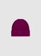 Purple Knitted Beanie_0