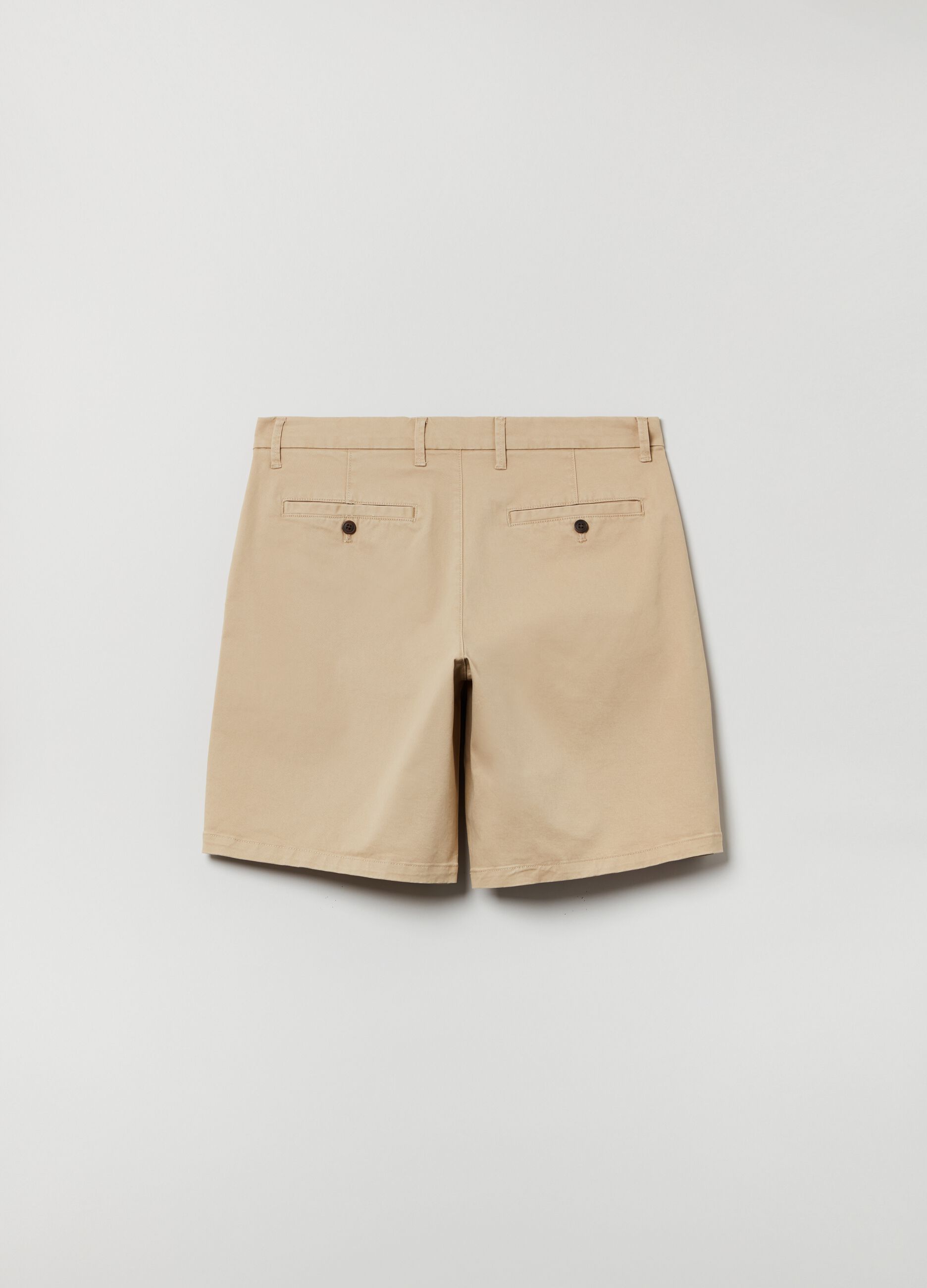 Shorts in stretch cotton