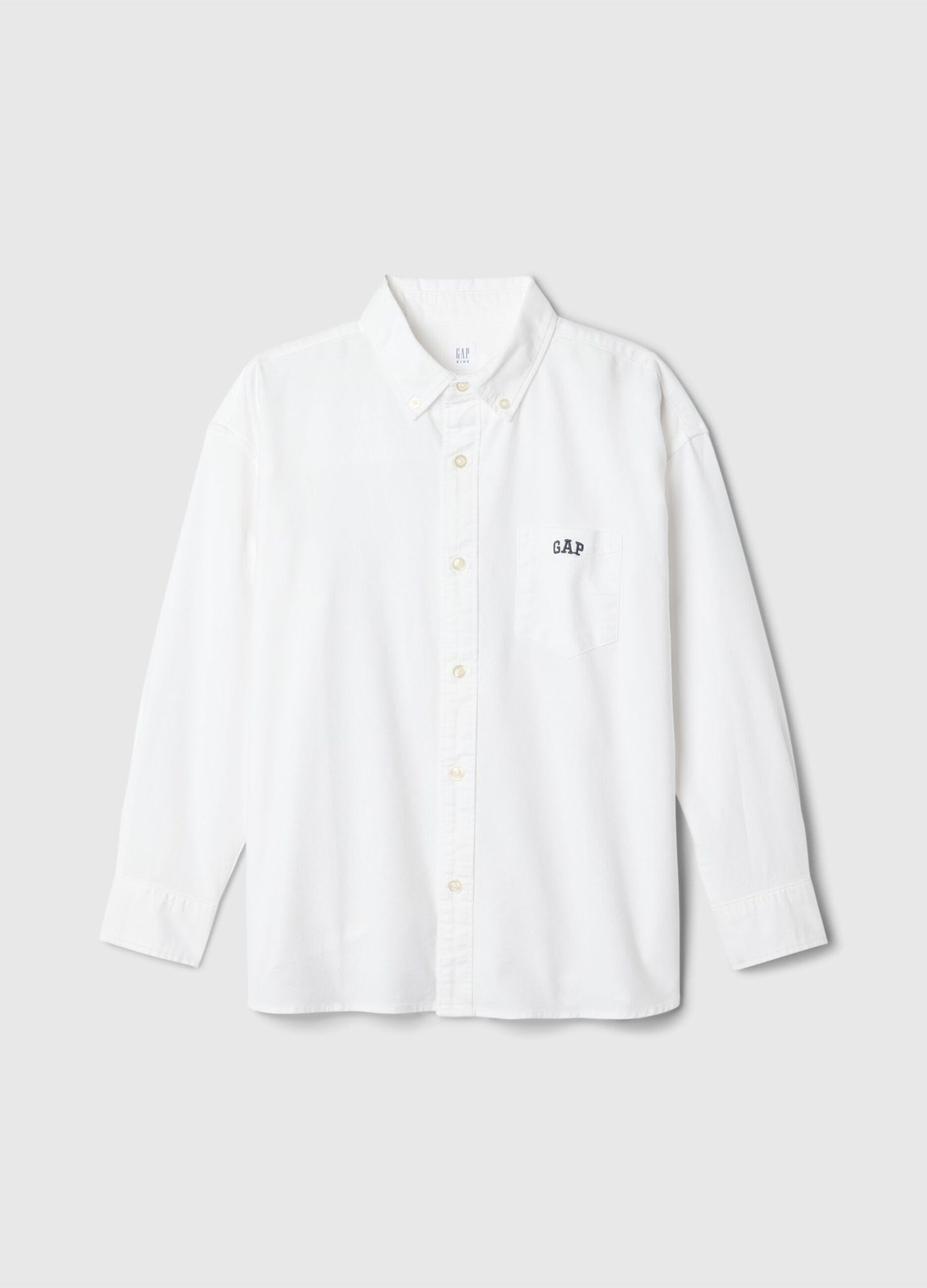 Camicia bianca elasticizzata