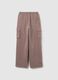 Teddy Cargo Sweatpants Mocha_6