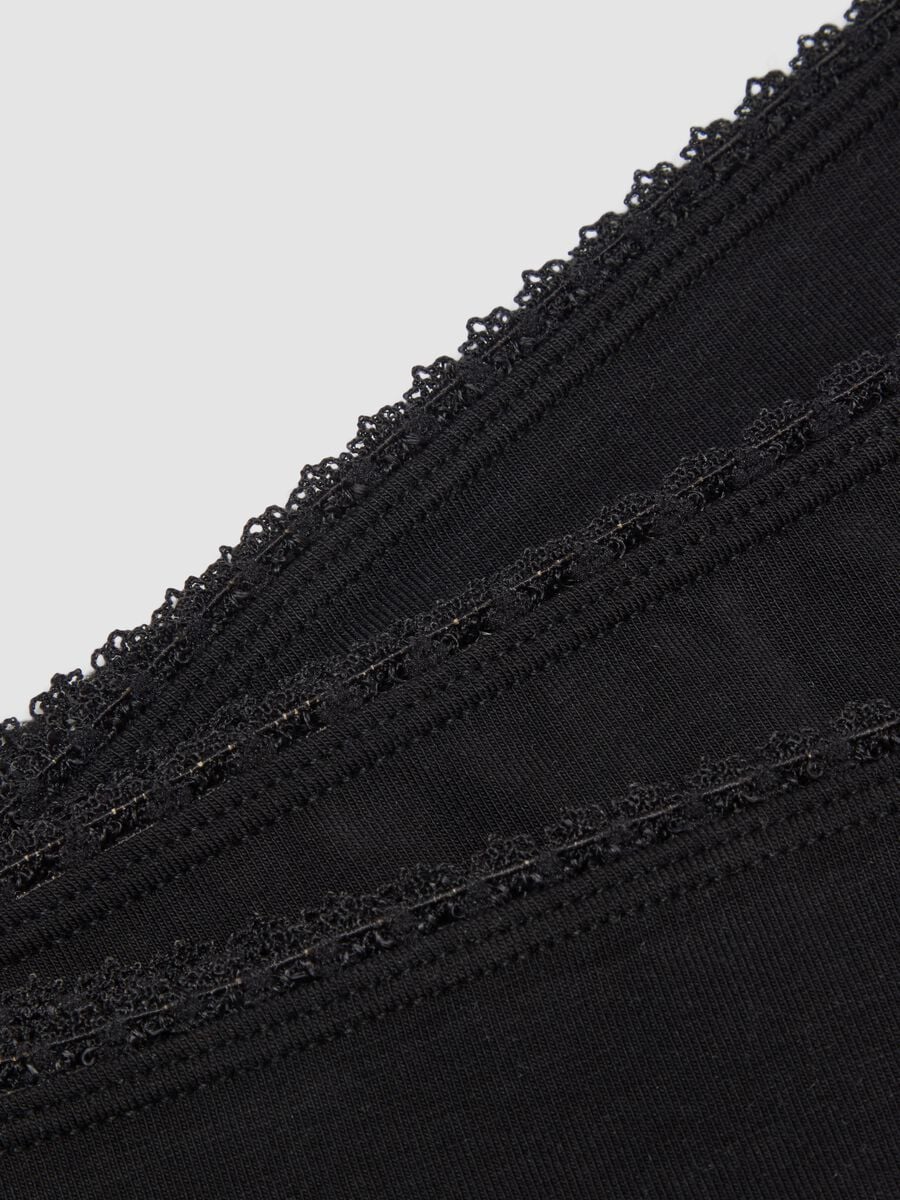 Tripack di slip brasiliane nere in cotone organico elasticizzato_5