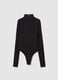 Mock-Neck Bodysuit Black_7