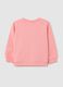 Children's pink pure cotton sweater regular fit_1