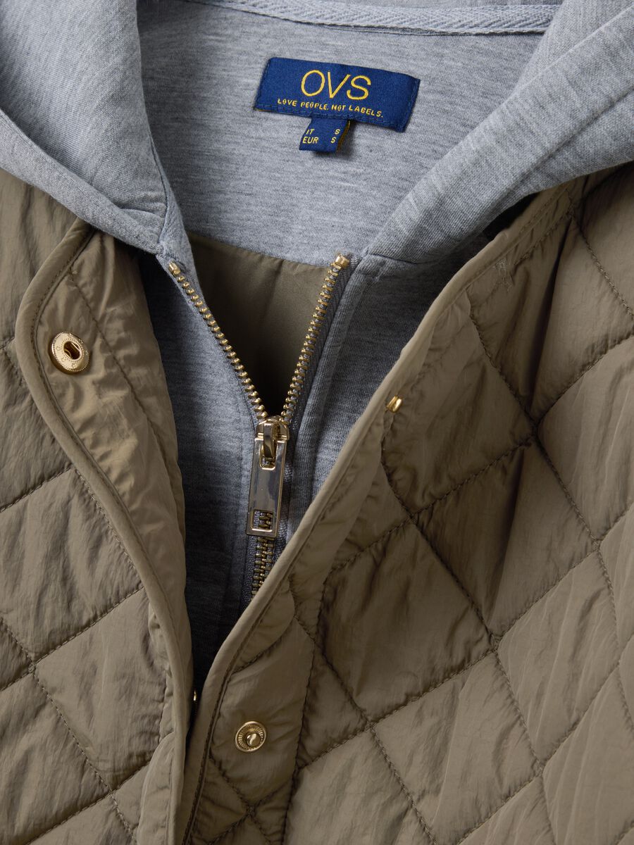 Green Regular Fit Husky Jacket_6