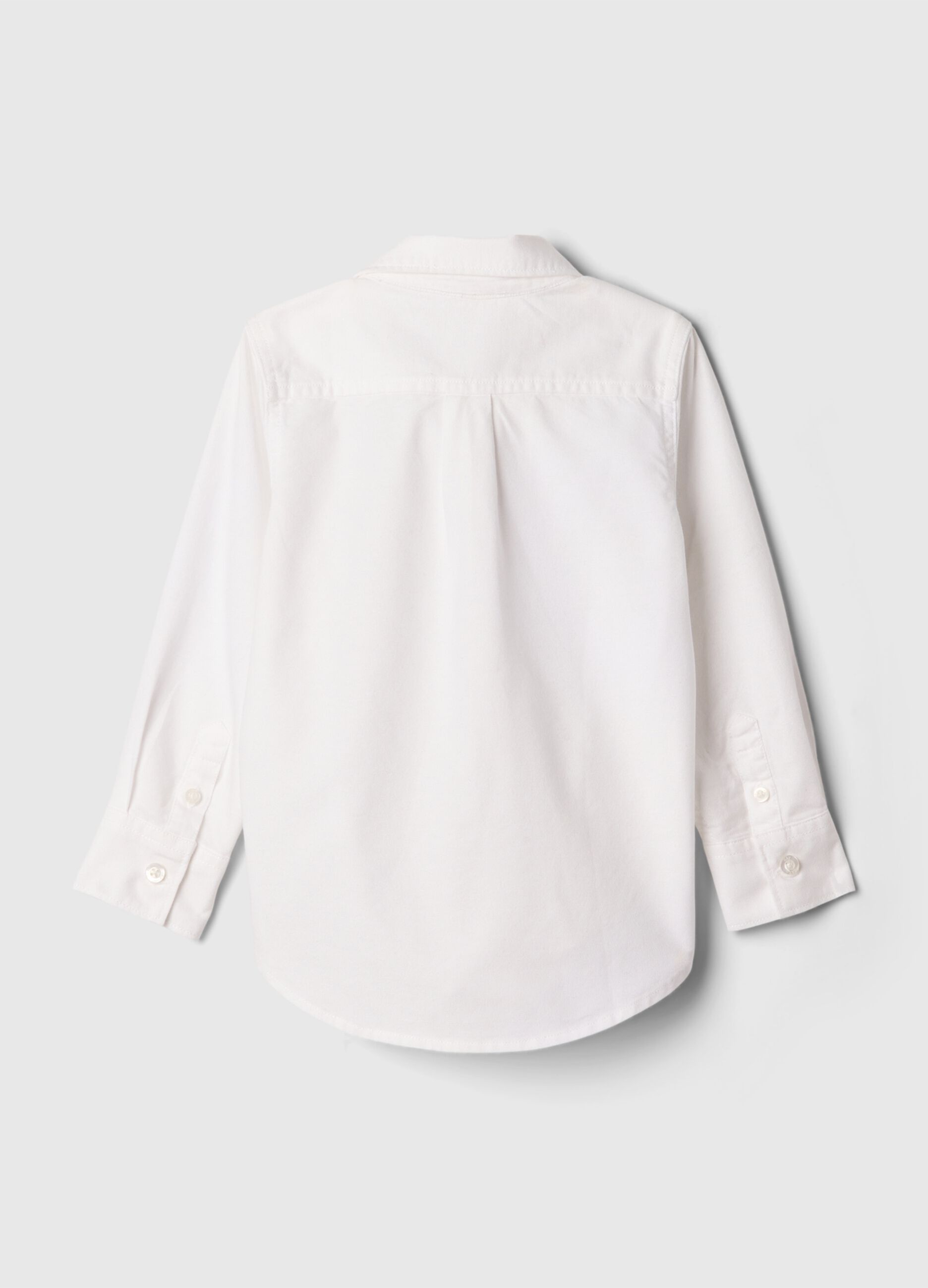 Camicia bianca elasticizzata per bambino