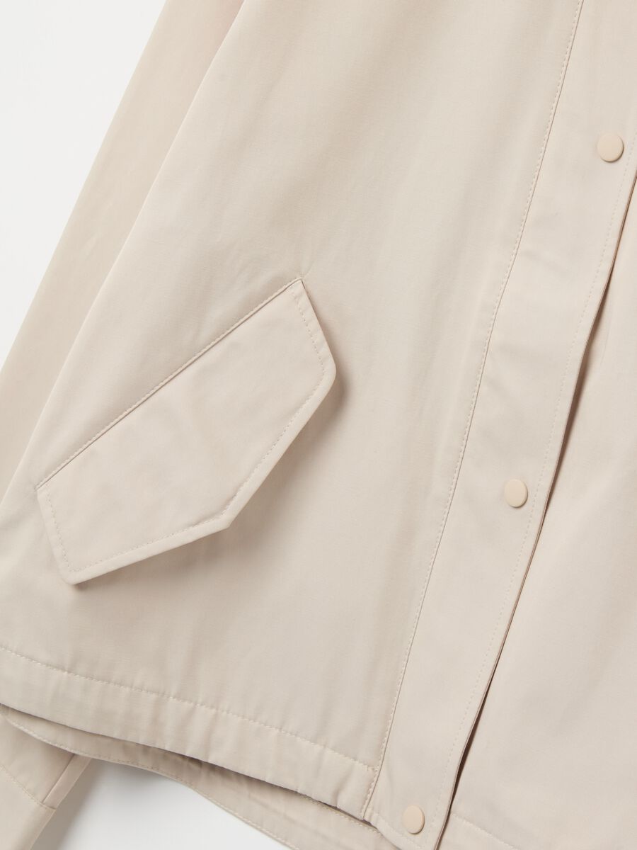 Short jacket with hood_5