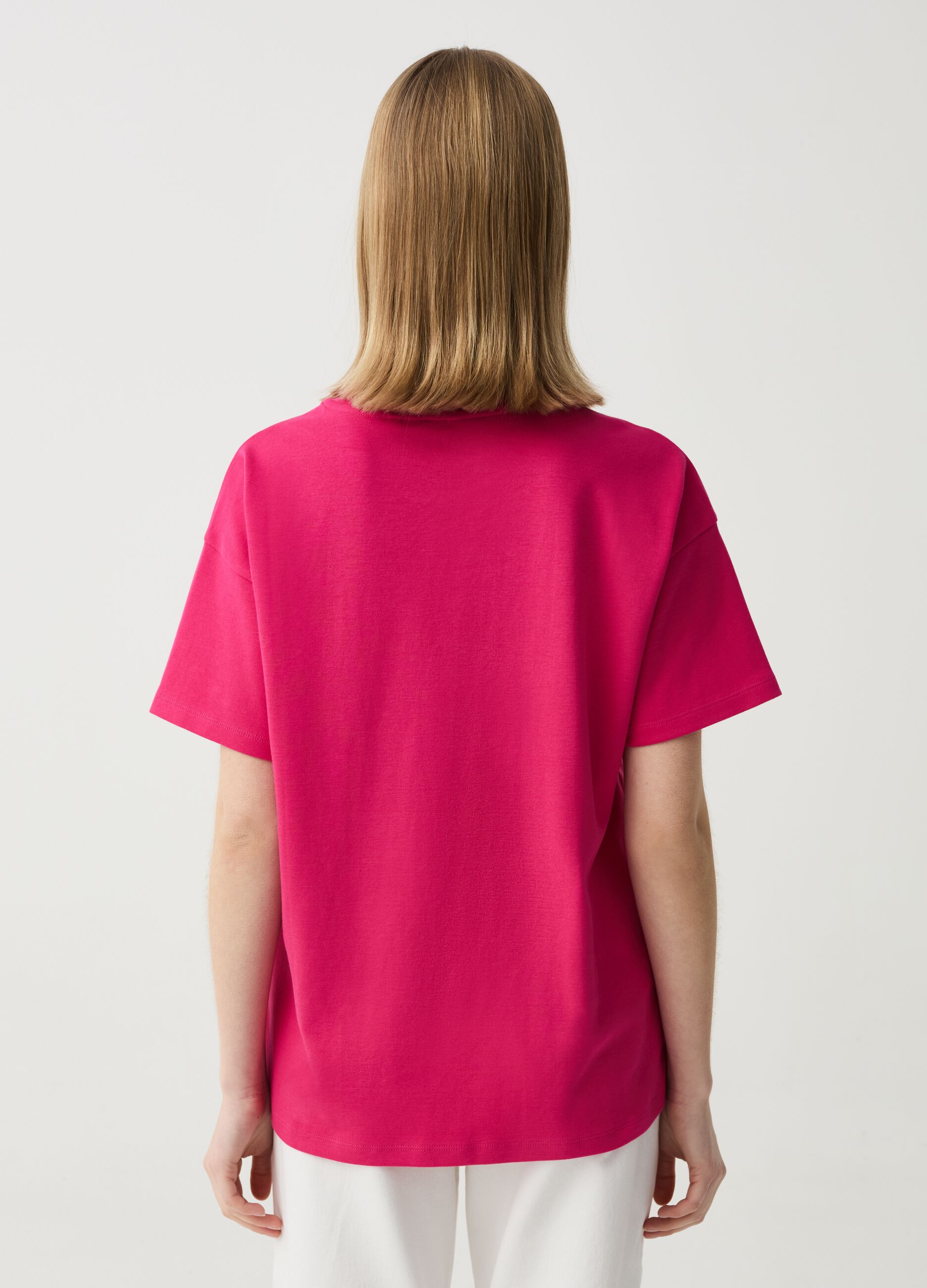 Maglietta rosa donna new arrivals