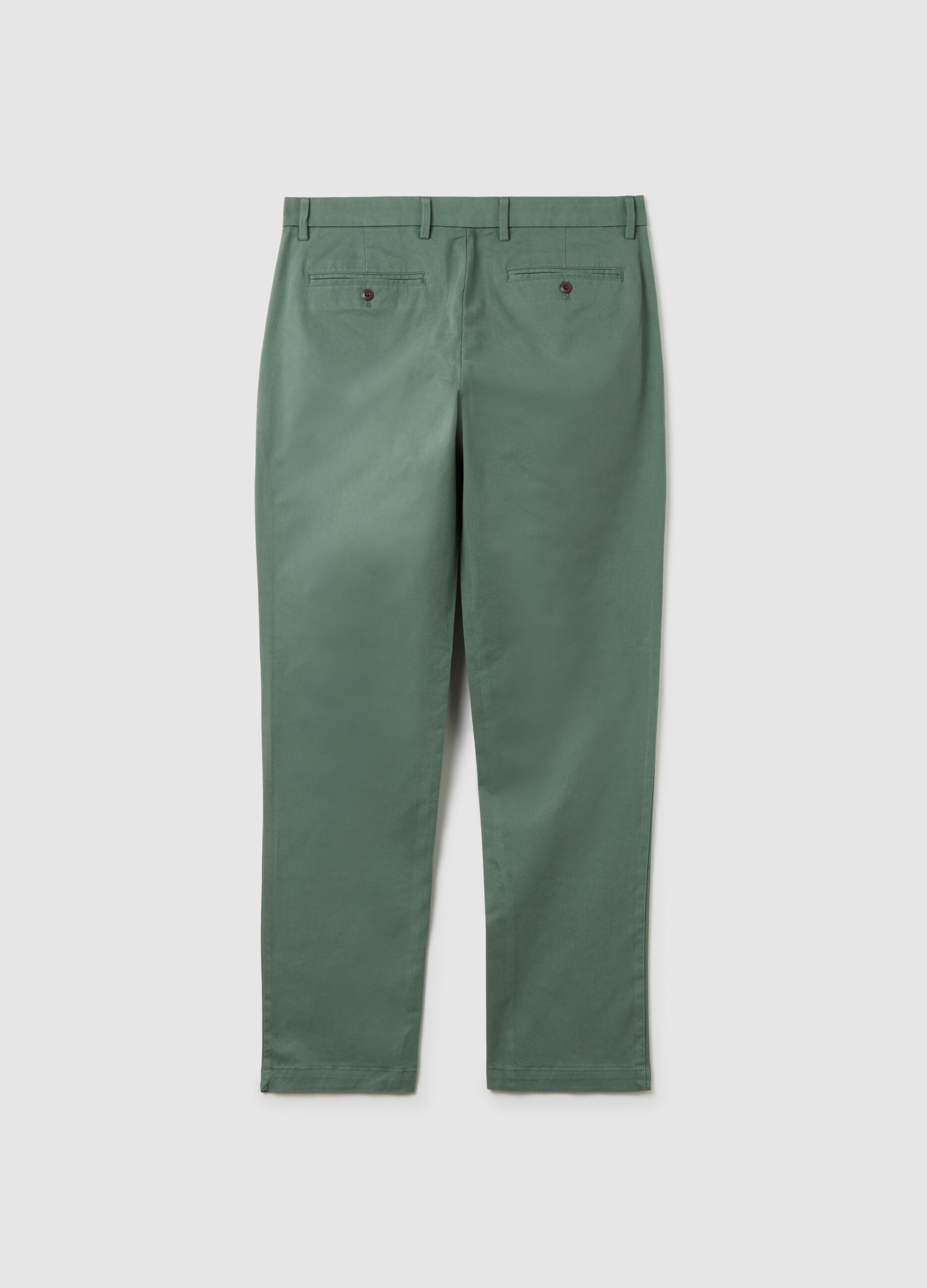 Stretch cotton chinos